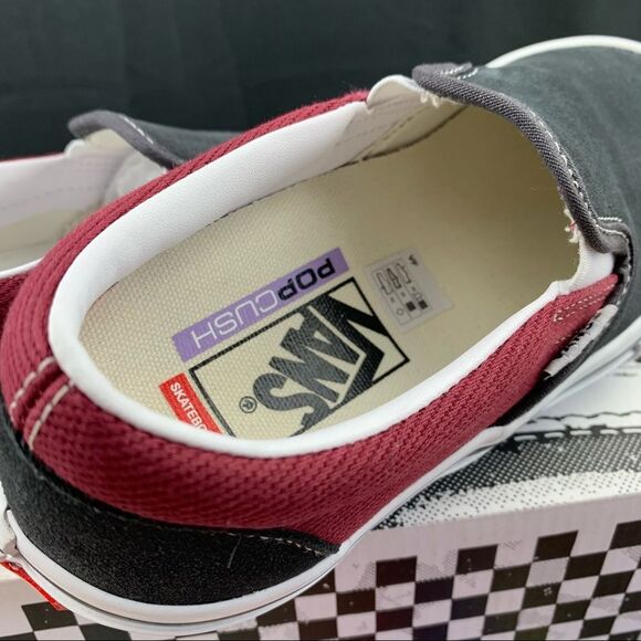 Vans Slip On Asphalt Pomegranate Women's Various Sizes - Picture 3 of 12